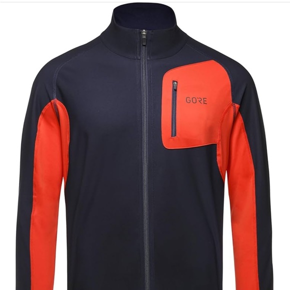 GORE-TEX Other - Men's Blue and‎ Orange Jacket with GORE Technology